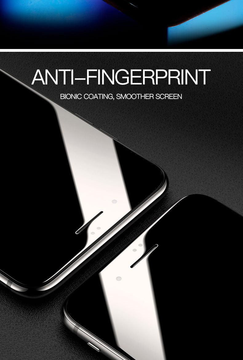 Verre de protection 9000D incurvé et souple pour iPhone SE 2020 6 6S Plus, protection d'écran en verre trempé pour iPhone 7 8 PLUS, film en verre anti-rayures et anti-traces de doigts pour iPhone.