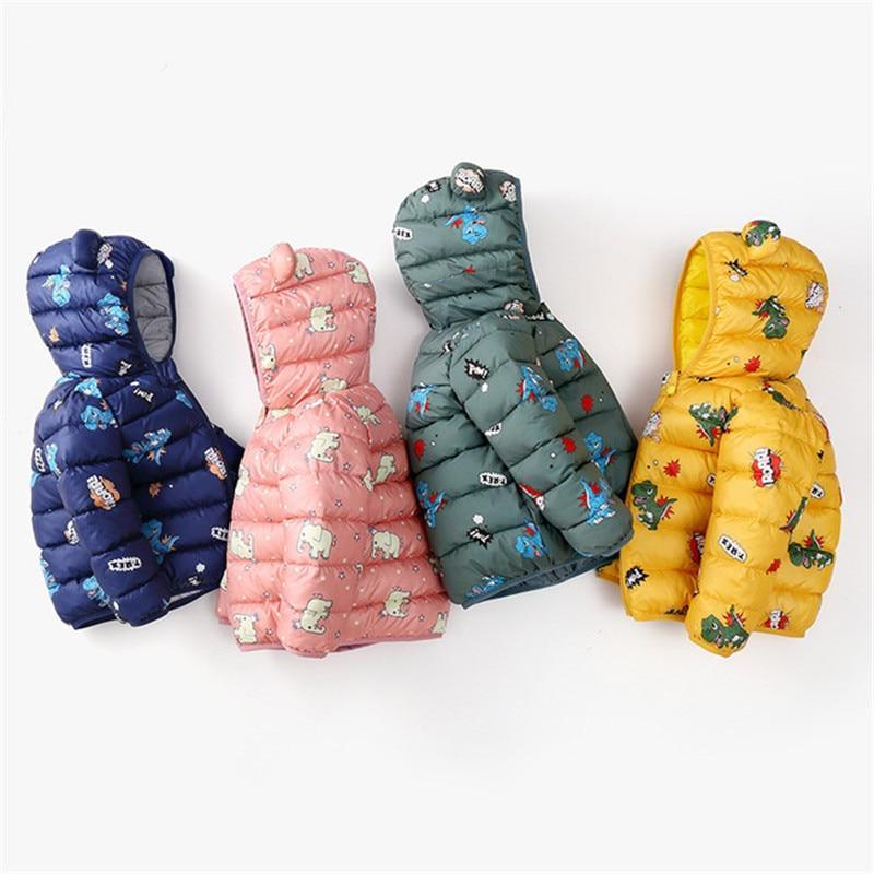 Vestes d'hiver pour bébés filles pour enfants, vêtements d'extérieur à capuche pour nourrissons au design moderne pour filles et garçons printemps automne