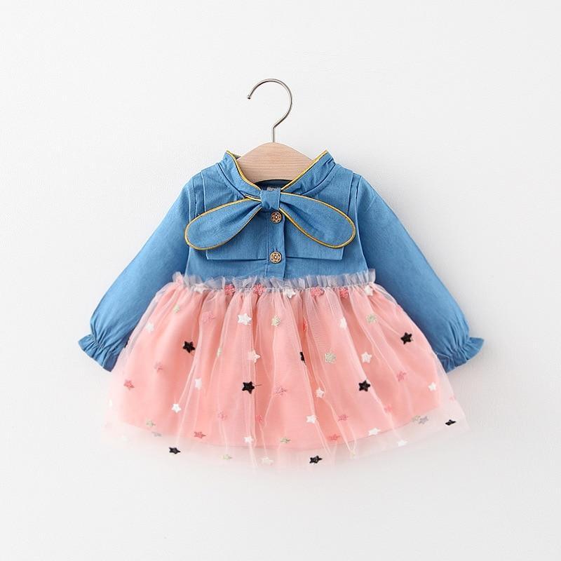 Robes de bébé fille rétro modernes pour robe de bébé princesse, robe de fête d'anniversaire du 1er an, vêtements de bébé nouveau-né