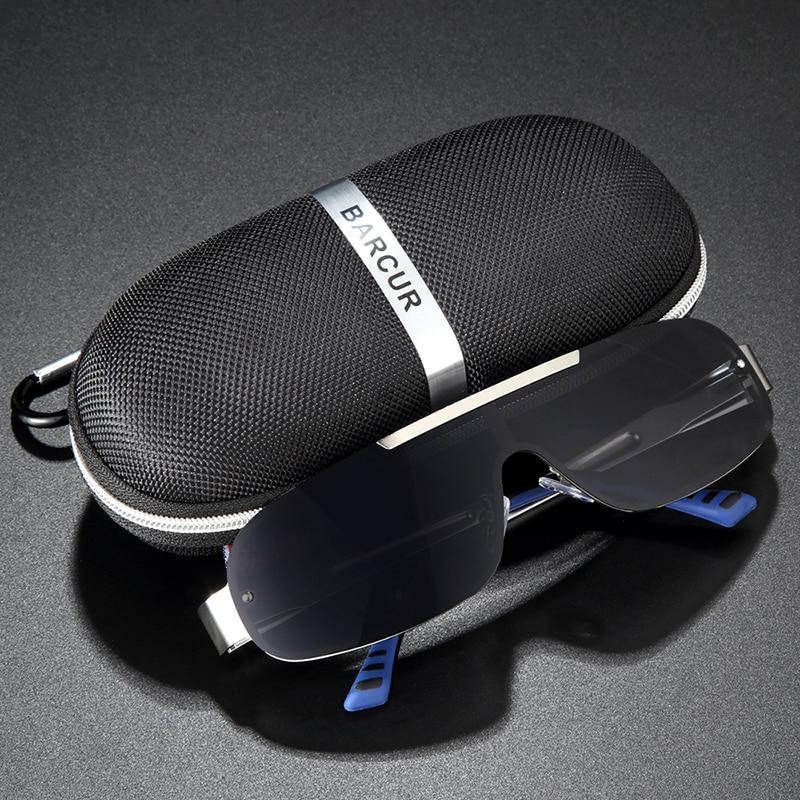Lunettes de soleil de pilote unisexe élégantes en alliage d'aluminium et de magnésium, style luxe pour la conduite, avec protection UV400