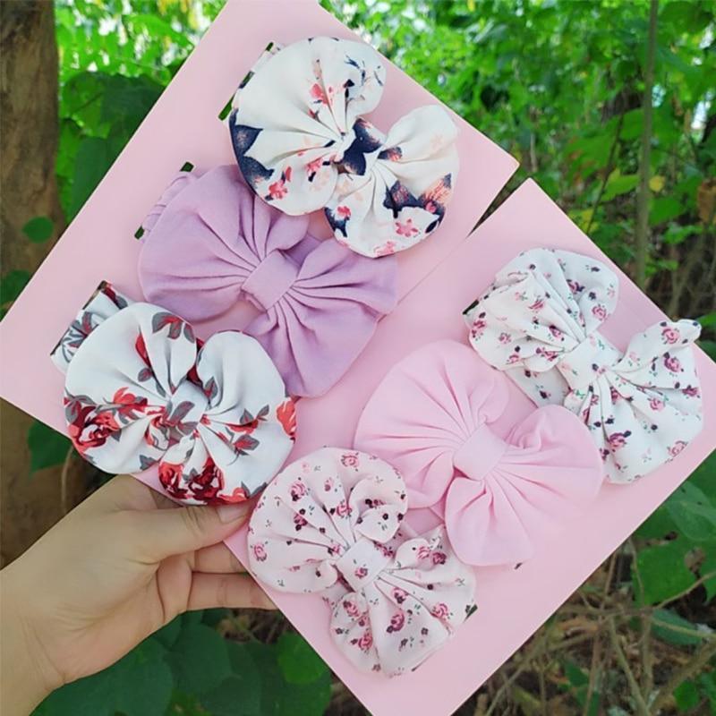 Bandeau Bébé Tendance Fleur Fille Nœuds Couronne Bandeaux Mignons Nouveau-né Bandeaux Accessoires Cheveux Bébé