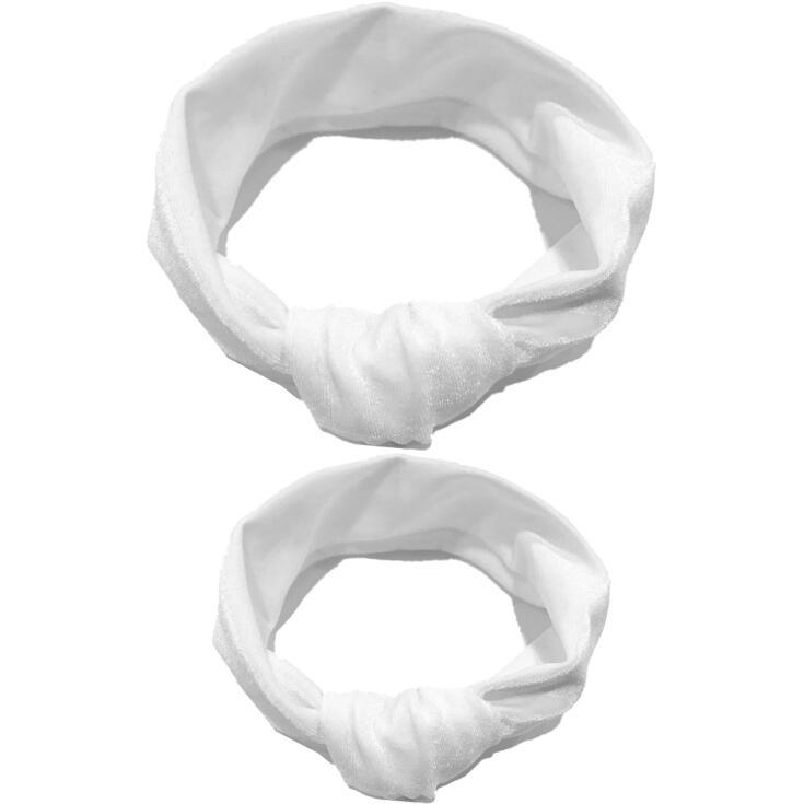Bandeaux modernes mère et bébé, nœud pour enfants filles avec imprimé oreilles de lapin, bandes de cheveux florales, accessoires de cheveux parent-enfant