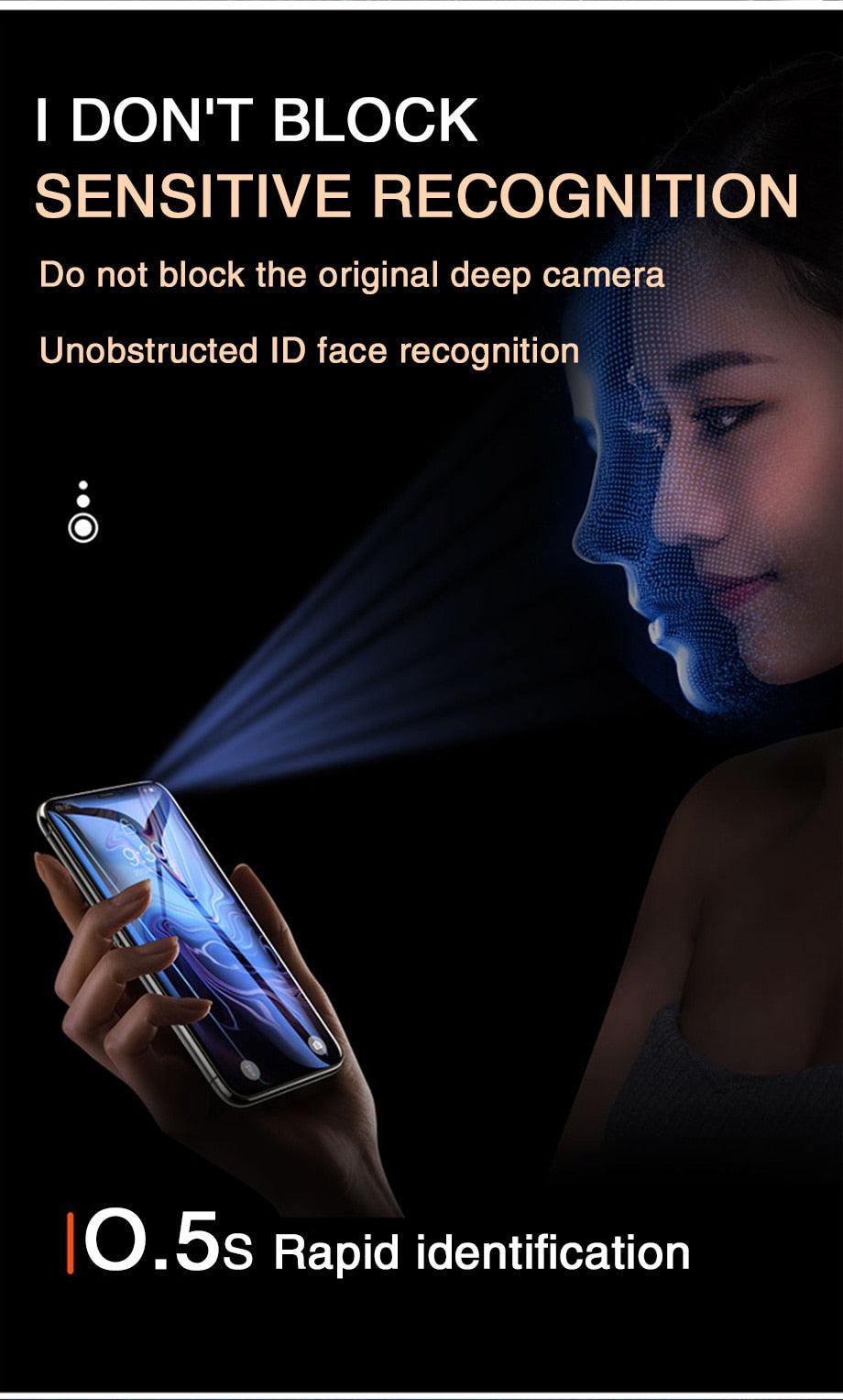 Verre de protection intégral 60D pour iPhone 12 11 13 14 Pro Max XR Film de protection d'écran en verre trempé pour iPhone 11 12 13 14