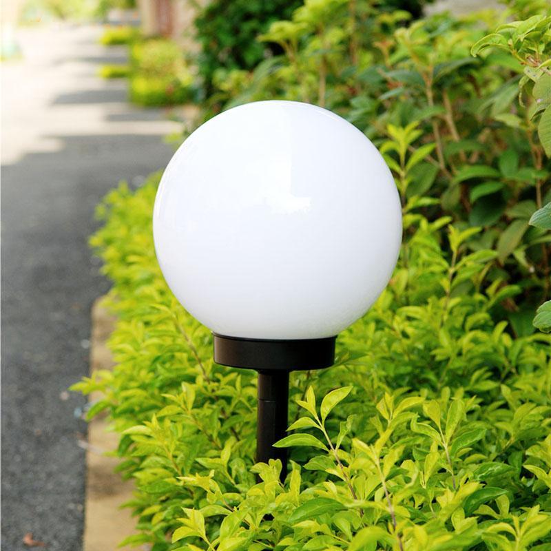 Lampe LED décorative en forme de boule de lune, étanche, pour jardin et allée, lampe de jardin moderne