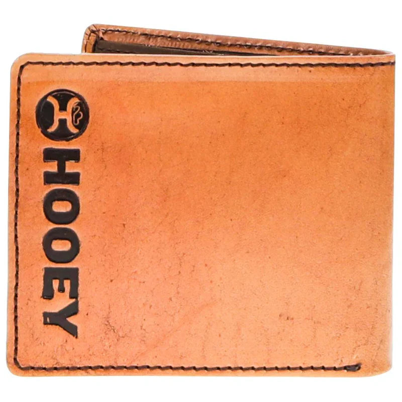 Portefeuille Plaid pour hommes HOOey "Phoenix" (tan/turquoise)
