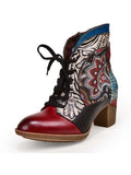 Dalia, bottines bohèmes en cuir
