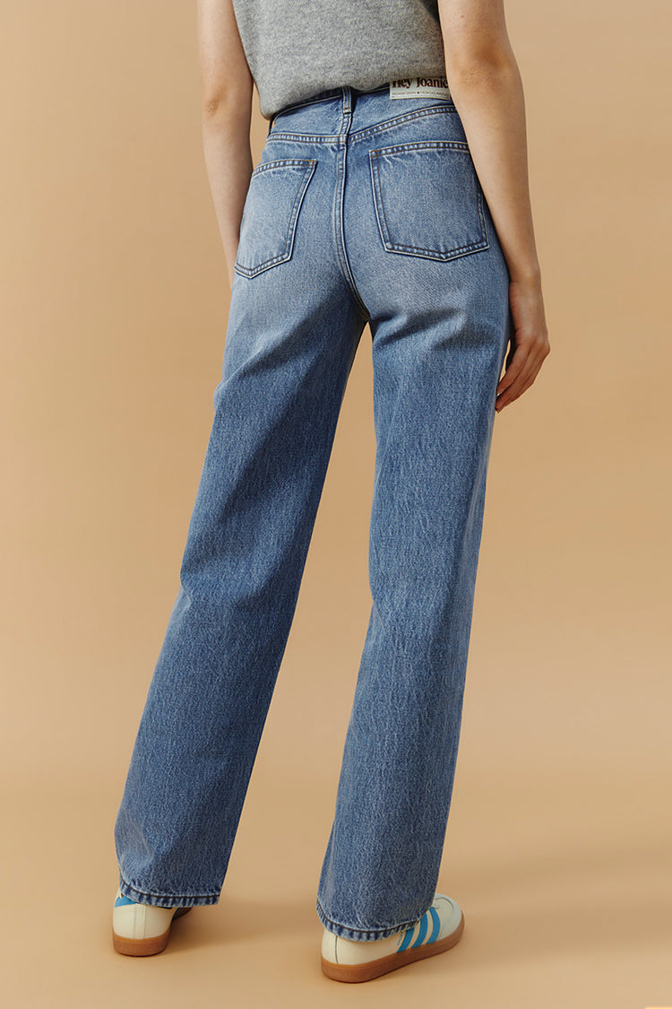 Jean taille haute Brooklyn HJ001
