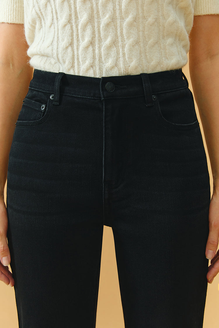Jean Bootcut Taille Haute Barbara HJ004