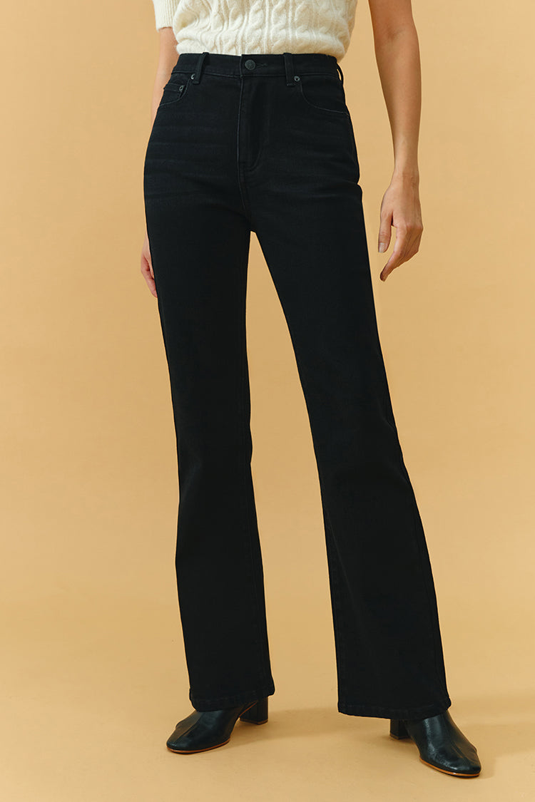 Jean Bootcut Taille Haute Barbara HJ004