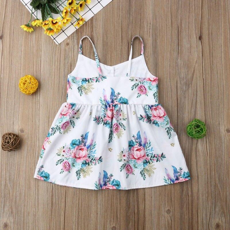 Robe d'été de luxe faite à la main pour bébés filles, sans manches, col en V, pour fête, design élégant