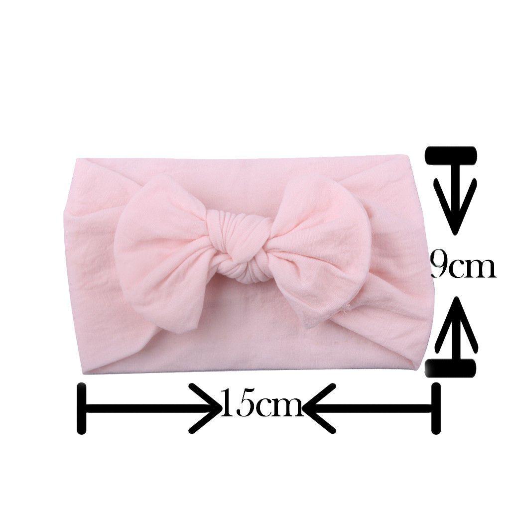 Bandeau pour bébé fille avec nœud en forme de lapin, turban, accessoires pour cheveux