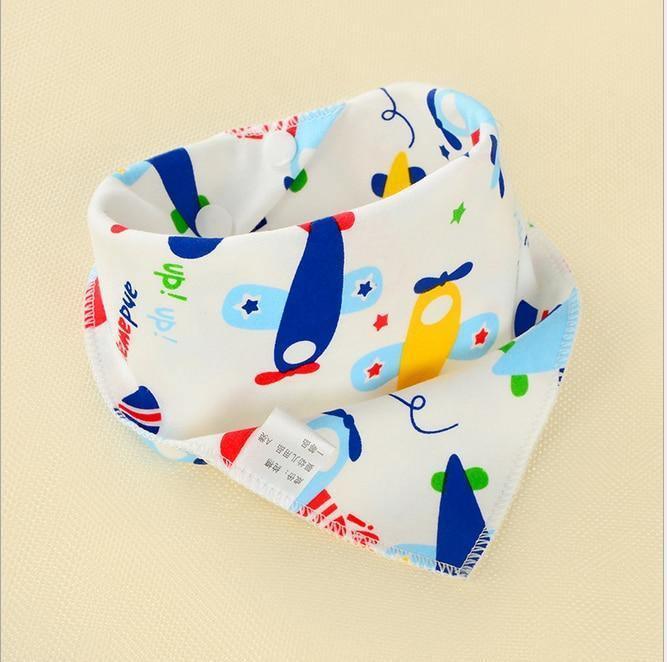 Bavoirs Bandana Triangle pour Bébé Fille Garçon Serviette de Salive pour l'Alimentation, Lingettes d'Épaule, Cadeaux de Naissance