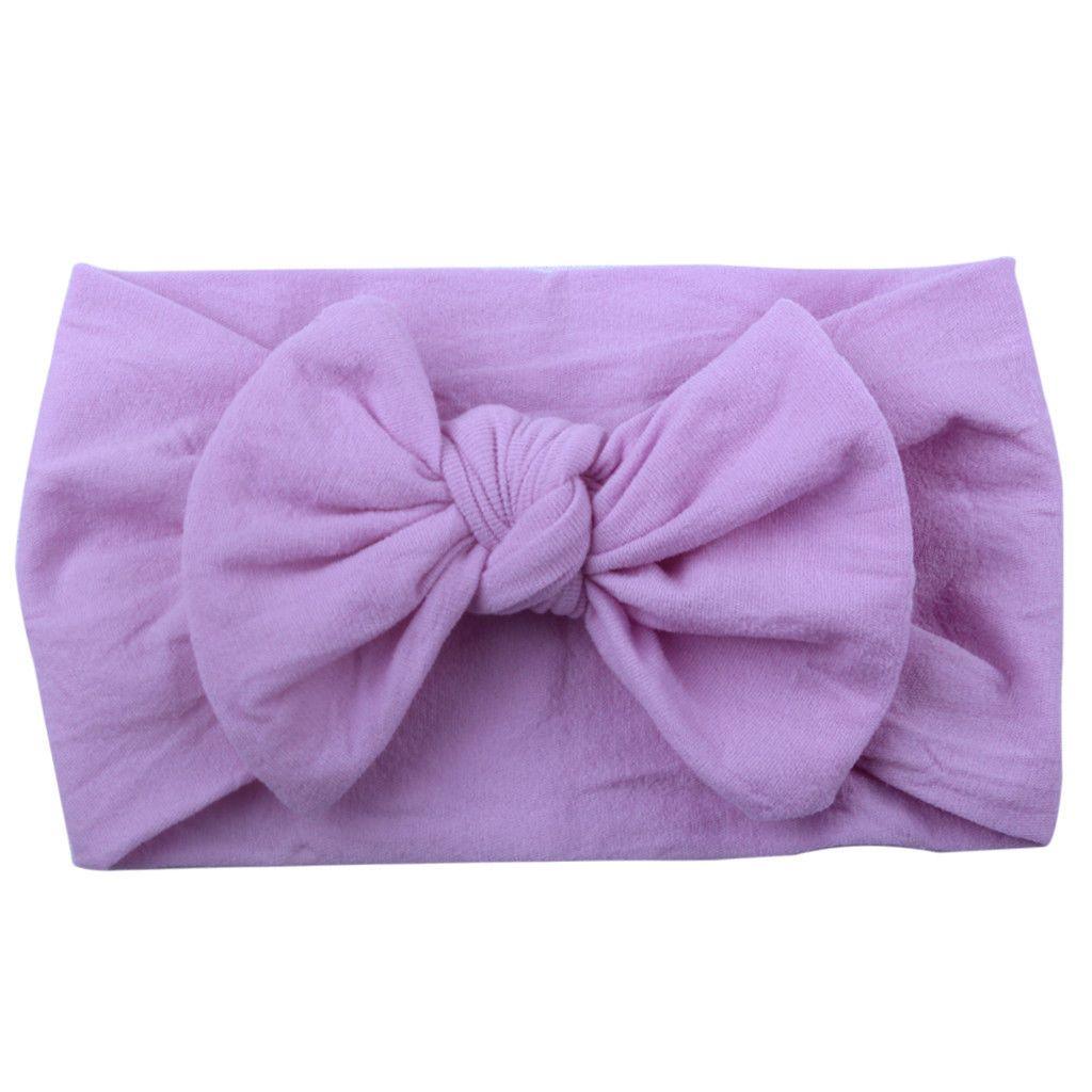 Bandeau pour bébé fille avec nœud en forme de lapin, turban, accessoires pour cheveux