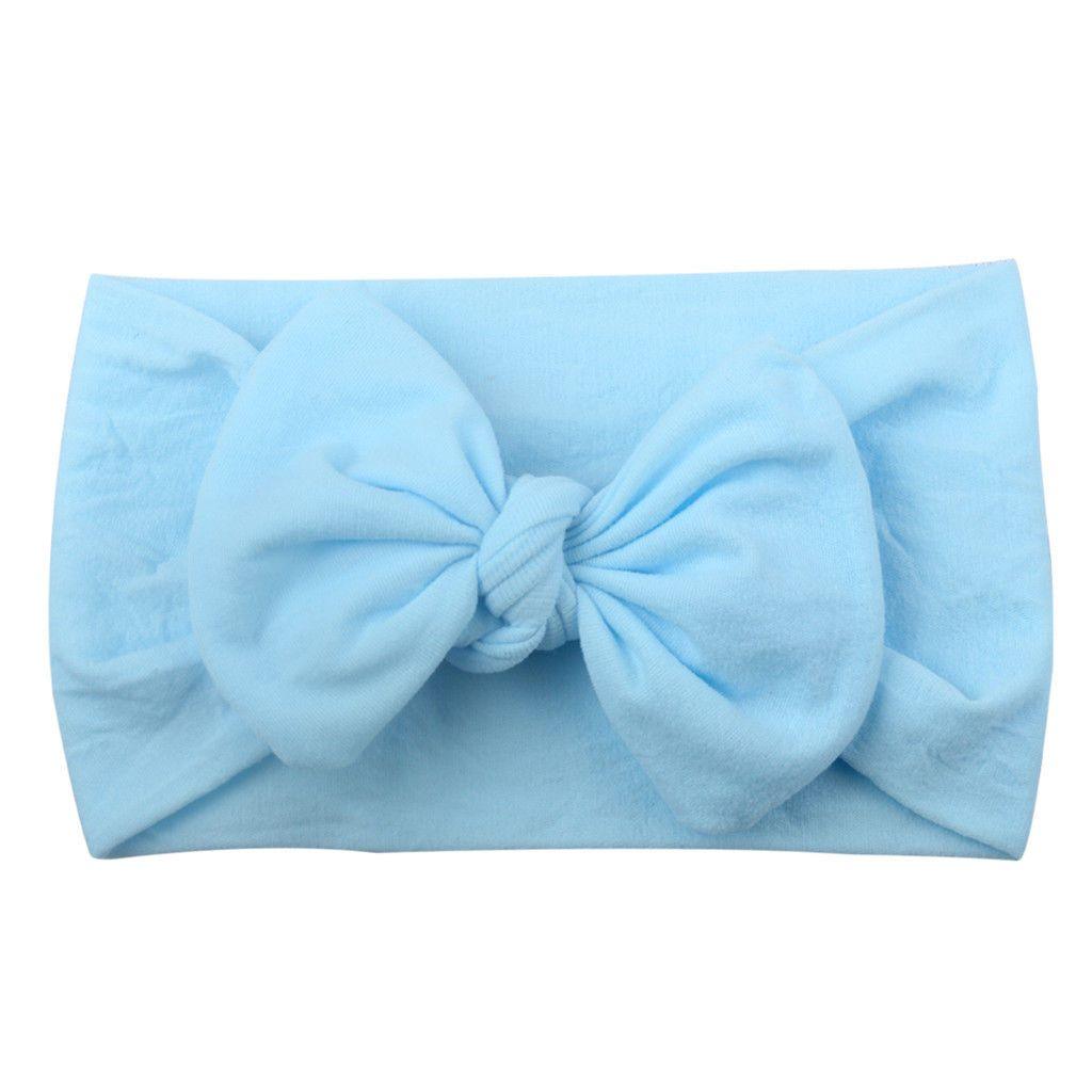 Bandeau pour bébé fille avec nœud en forme de lapin, turban, accessoires pour cheveux