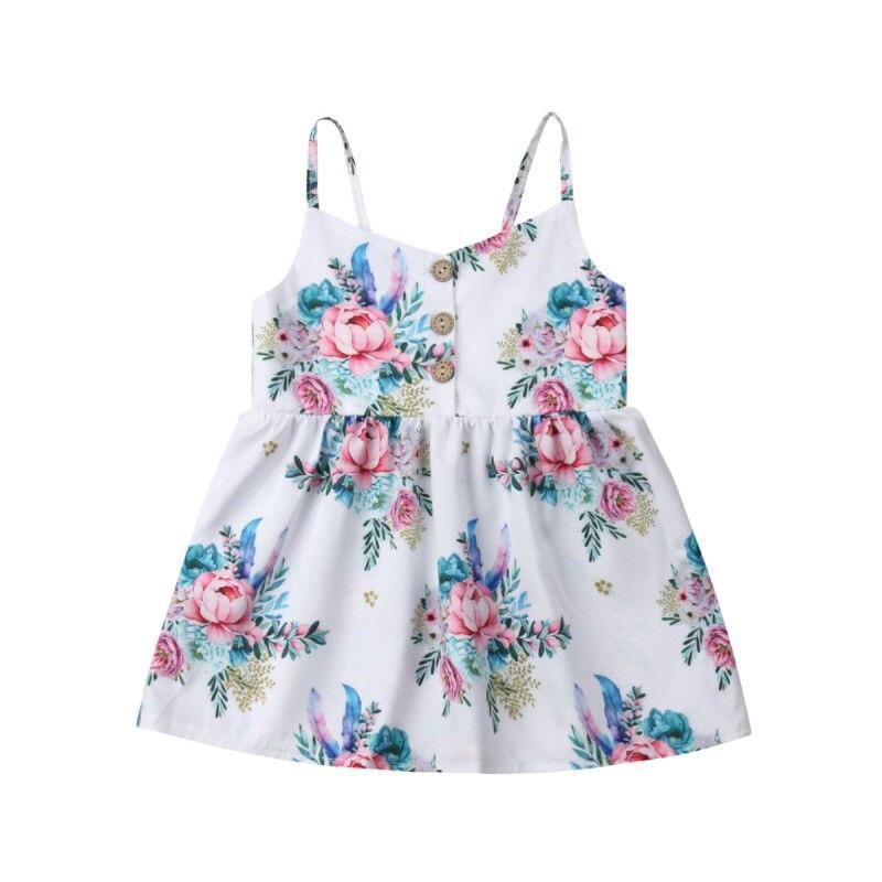 Robe d'été de luxe faite à la main pour bébés filles, sans manches, col en V, pour fête, design élégant