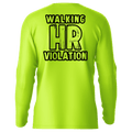 Manquement aux règles de RH - T-shirt anti-UV manches longues haute visibilité UPF 50