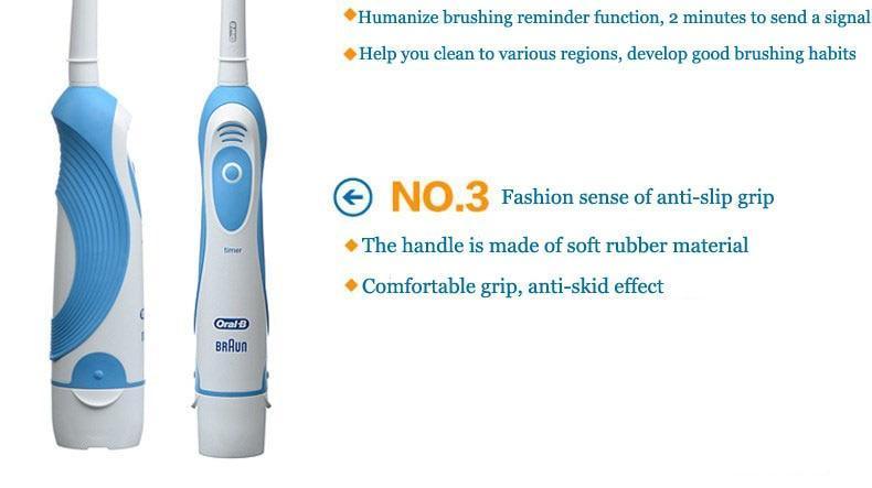 Brosse à Dents Électrique Sonique Rotative Nettoyage Oral Hygiène Dentaire Têtes de Brosse à Dents Élimination de la Plaque Dentaire Pour Femme et Homme