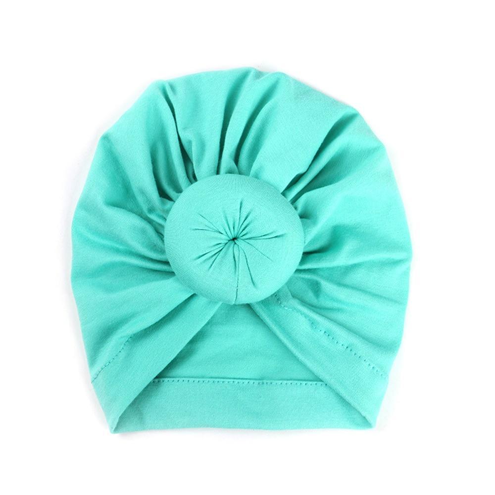 Bandeau Bébé Luxe en Coton Mélangé Doux avec Nœud Lapin Turban Élastique pour Cheveux Filles Style Bandeau Élastique