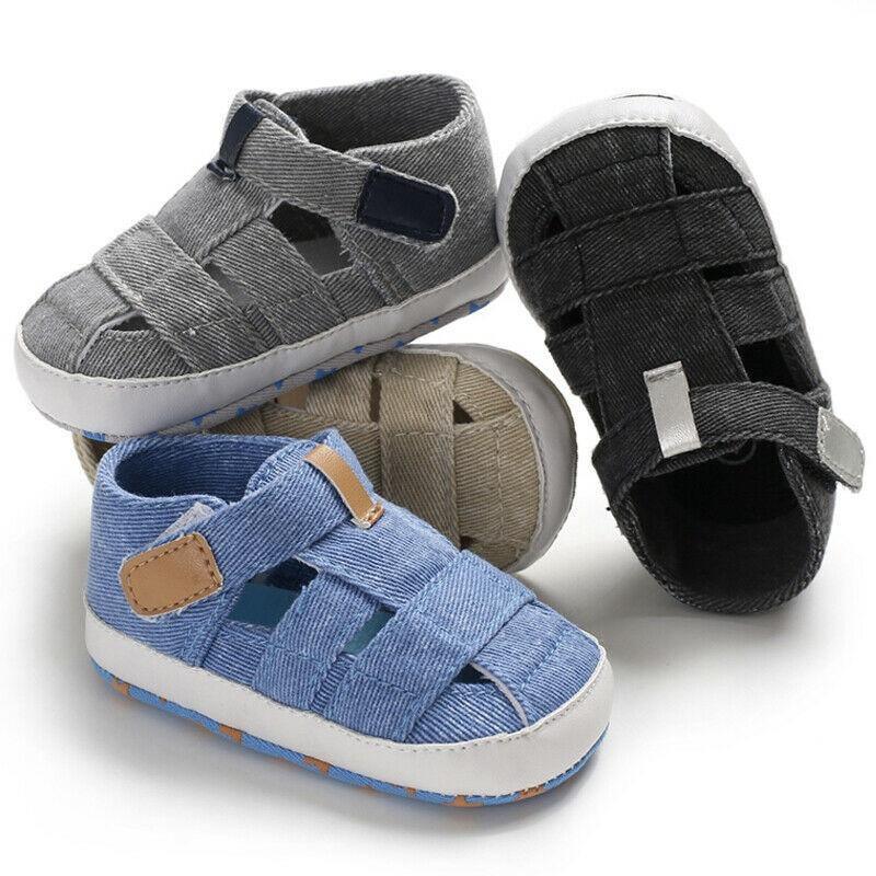Chaussures d'été souples pour bébé garçon, chaussures décontractées pour enfant, premières chaussures antidérapantes, baskets