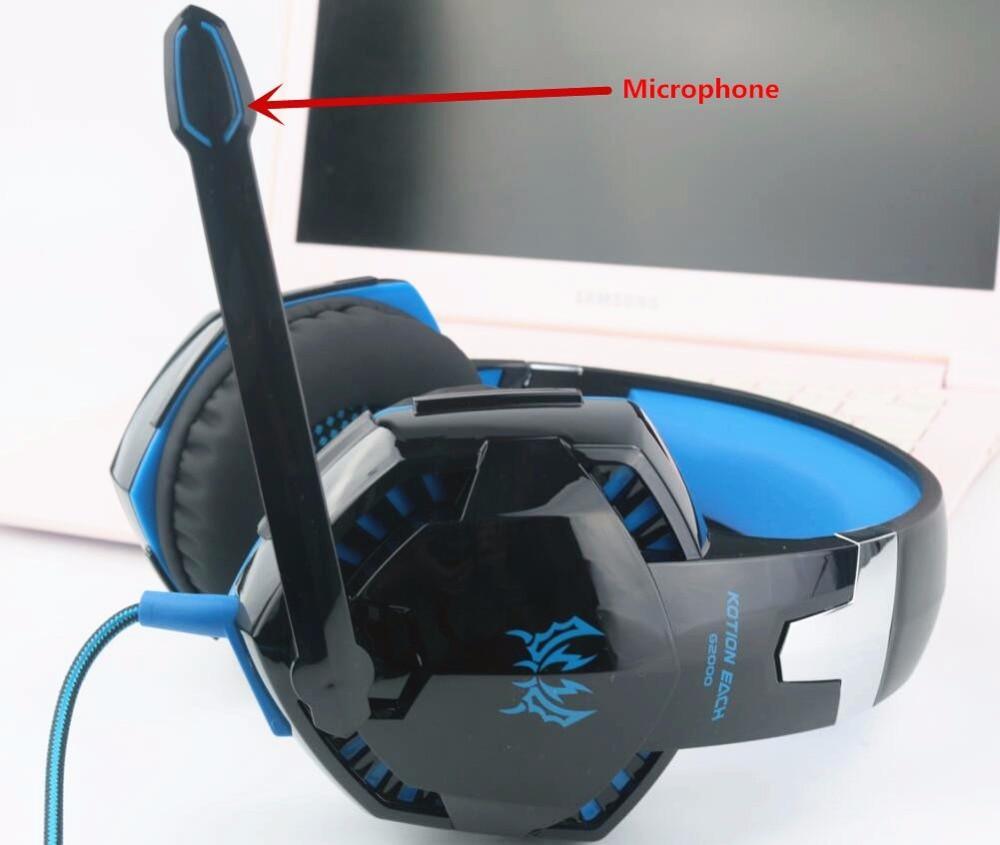 Nouveaux casques de jeu STEVEEX Modern G2000 G9000 grands écouteurs avec micro lumineux écouteurs stéréo basses profondes pour PC, ordinateur portable et jeux