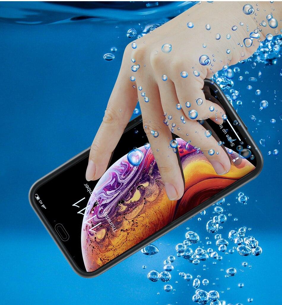 Étui sous-marin pour iPhone, coque antichoc, étanche pour la plongée, pour iPhone 12, 11 Pro Max, XS MAX, XR. Coque intégrale antichoc pour iPhone 12 Pro Max avec protecteur d'écran anti-poussière pour iPhone.