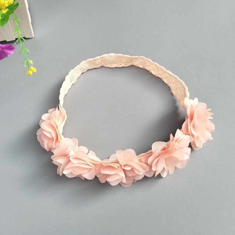 Bandeaux modernes pour bébé avec fleurs et nœuds pour bébés filles, bandeaux turban pour nouveau-nés