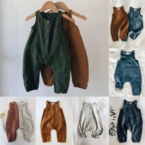 Barboteuse unisexe pour tout-petits/enfants/bébés filles, combi-short à épaules dénudées, tenue de vacances