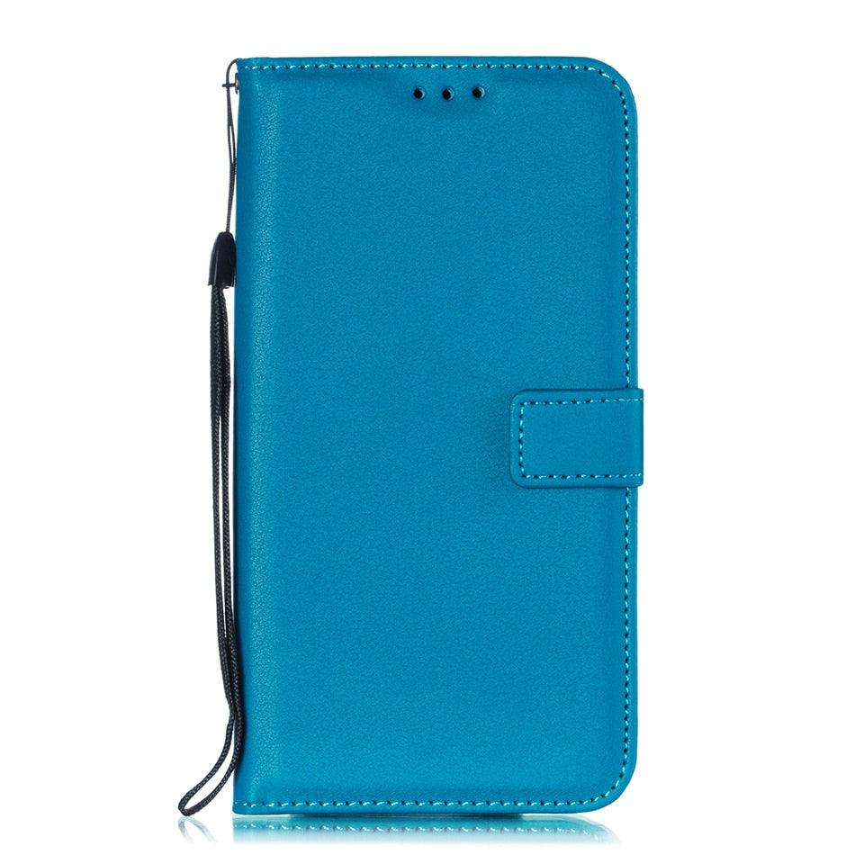 Étui Portefeuille en Cuir Couleur Unie pour iPhone 14 XS MAX 11 Pro 12 mini 13 Housse à Rabat Fente pour Cartes Étui de Téléphone Portable Portefeuille Étui de Téléphone Portable Housse à Rabat en Cuir Portefeuille Étui Protecteur Coloré