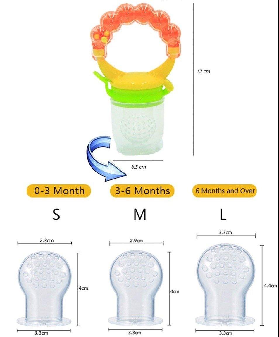 Tétine d'alimentation pour bébé d'aliments frais, sucette à fruits pour enfants, tétine d'alimentation sûre, fournitures pour bébé, sucette polyvalente