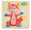 Jouets de puzzle en bois 3D intéressants pour enfants avec animaux et voitures, excellents puzzles d'intelligence pour l'éducation précoce des enfants