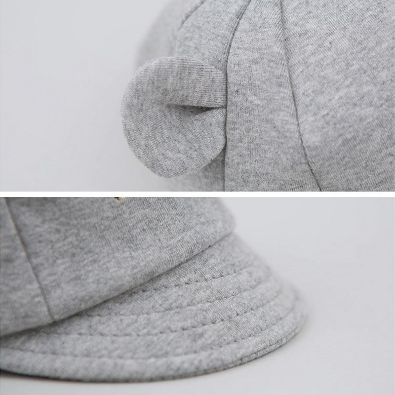 Chapeau Bébé Fille Garçon Nouveau-né Enfant en bas âge Casquette Fille Garçon Unisexe Coton Casquette de baseball Chapeaux de soleil au design moderne nouveau