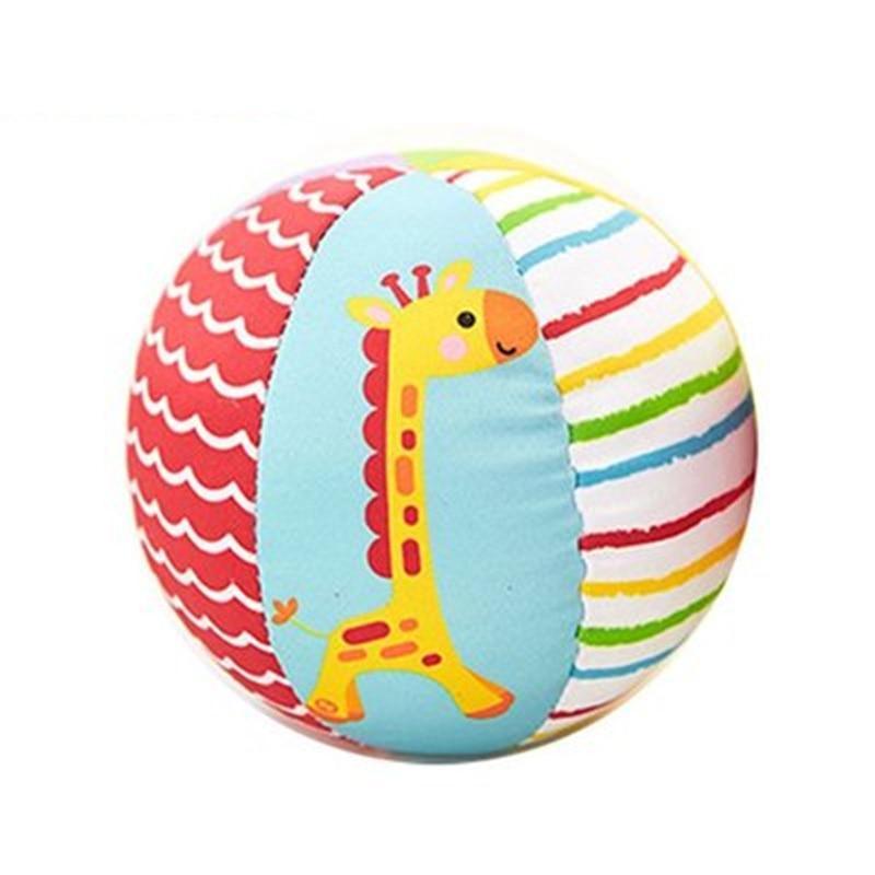 Balle Animale Douce Peluche Mobile Bébé Jouets Sonores Hochet Bébé Balle Musculaire Jouets Éducatifs Nouveau-nés Pour Enfants