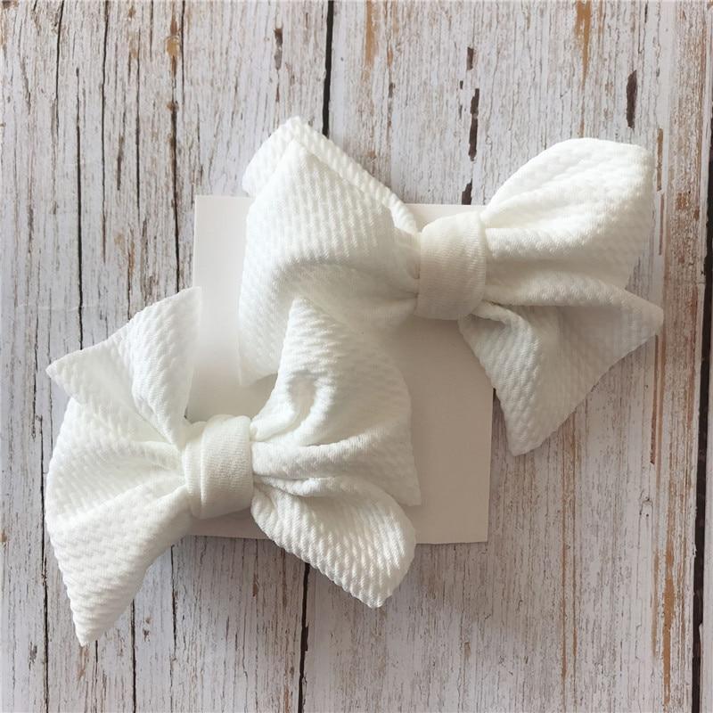 Pince à nœud moderne faite à la main pour accessoires de cheveux de bébé fille, barrettes à nœud pour tout-petages