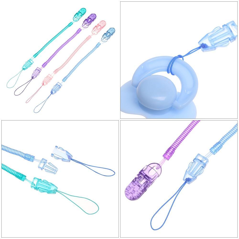 Attache Sucette Bébé, Chaîne, Sangle, Anneau de Dentition pour Bébé
