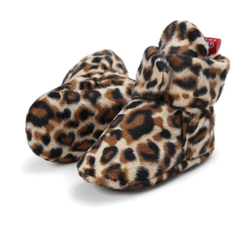 Bottes classiques d'hiver chaudes en fausse fourrure pour bébés, nourrissons et tout-petits garçons et filles