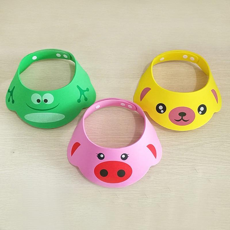 Casquettes Visière de Bain pour Tout-petits Enfants, Protège-cheveux Direct, Shampooing, Bonnets de Douche, Accessoires de Bain pour Bébé et Enfants