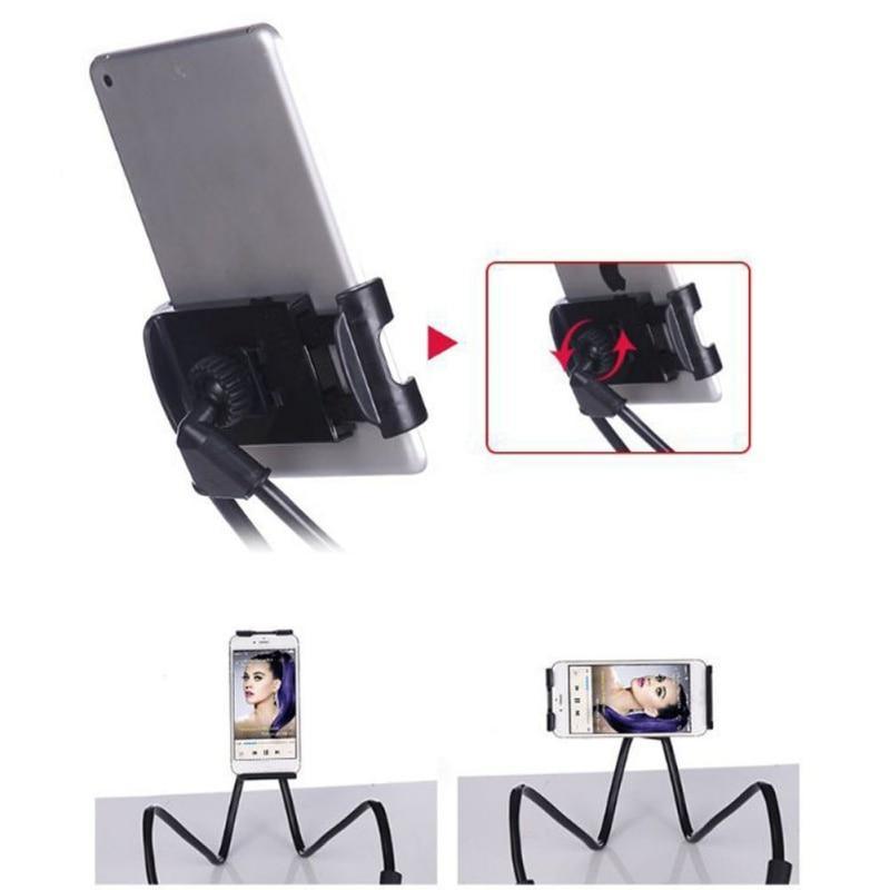 Support de téléphone portable universel flexible à suspendre au cou, support paresseux, support de lit à 360 degrés
