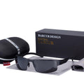 Lunettes de soleil polarisées carrées surdimensionnées de luxe, élégantes, rétro et modernes, pour hommes et femmes, avec protection UV400