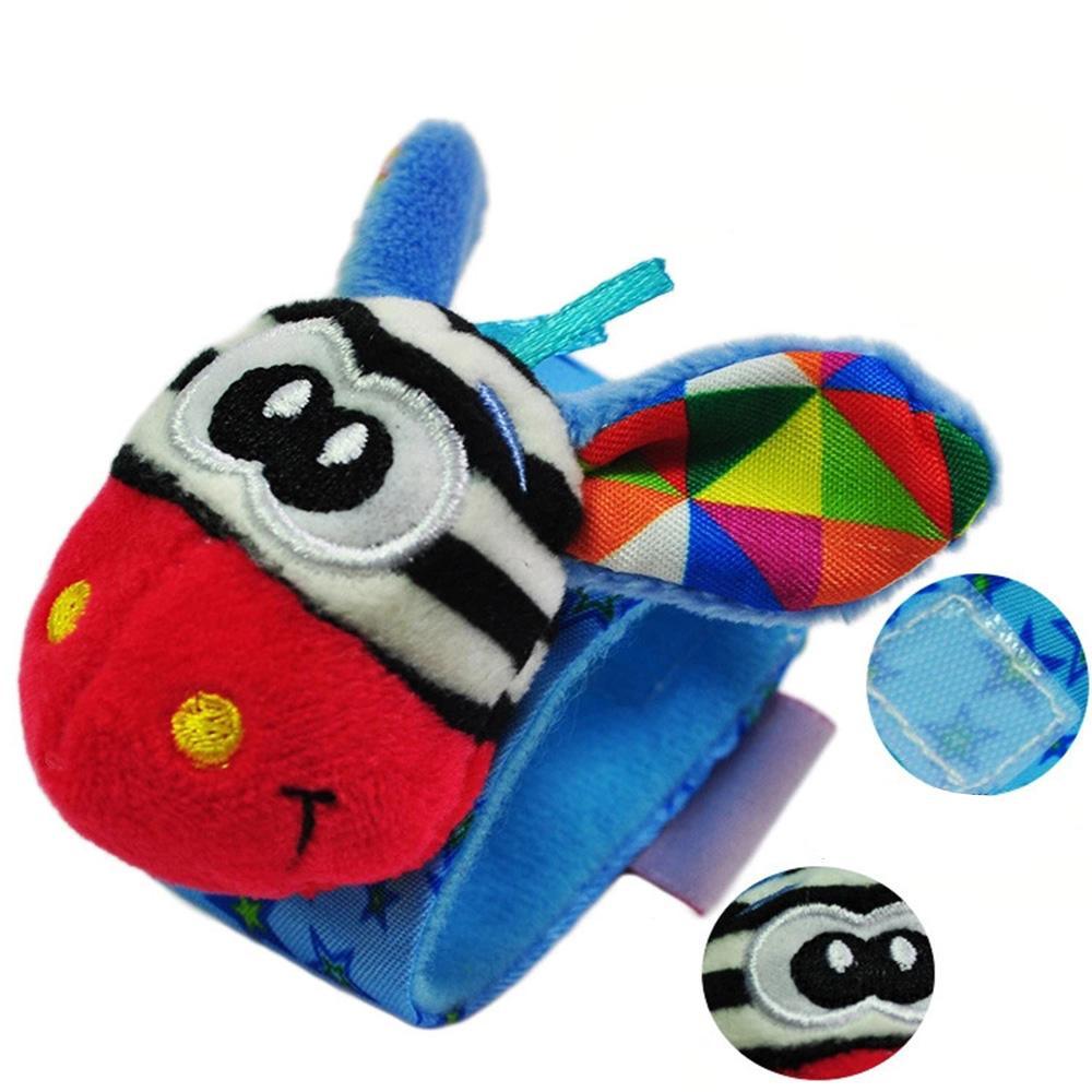 Hochets à main en peluche douce pour bébé, jouets hochets pour nouveau-né, hochets à main style animal pour bébés et enfants