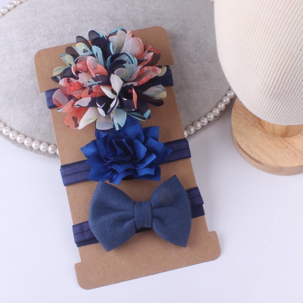 Lot de Nœuds Bébé Fille, Accessoires Cheveux, Fleur en Chiffon, Bandeau, Nœud Papillon pour Fête, Robe de Princesse, Décoration pour Filles, Bébés et Enfants
