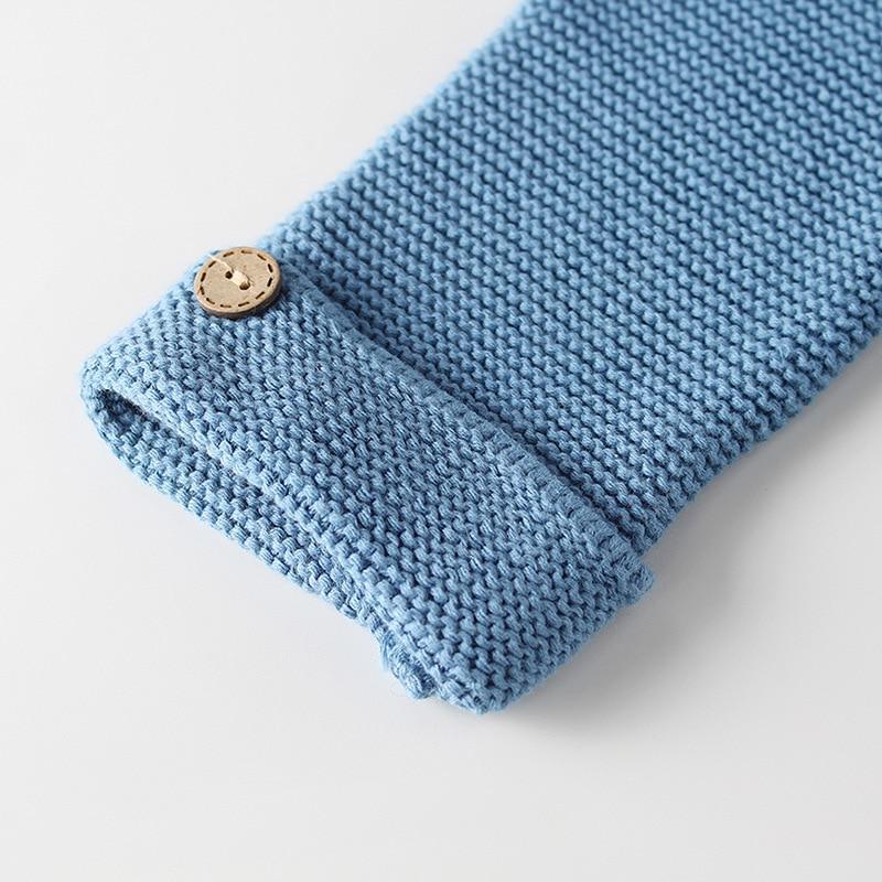 Vêtements modernes en coton pour bébé fille - Cardigan avec pull et manteau pour bébés garçons et filles - Combinaison d'hiver