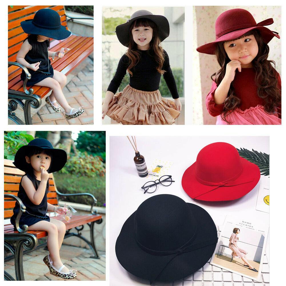Chapeau de plage élégant et moderne pour bébés et jeunes filles, avec nœud papillon
