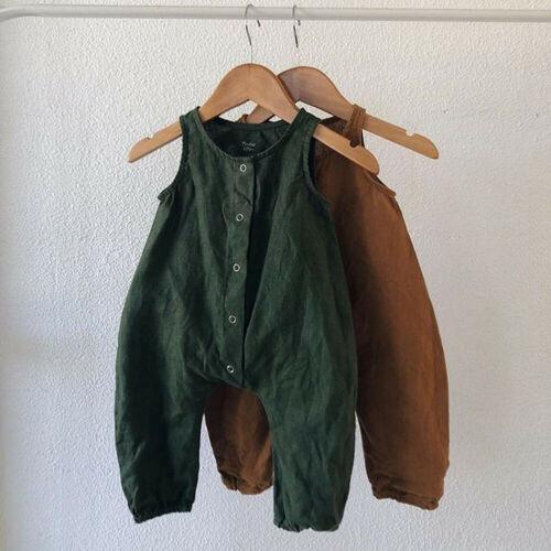 Barboteuse unisexe pour tout-petits/enfants/bébés filles, combi-short à épaules dénudées, tenue de vacances