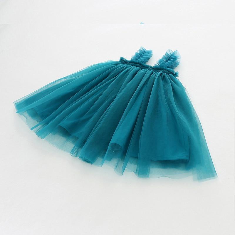 Robe d'été de princesse pour bébé, robe de soirée d'anniversaire sans manches pour enfants et bébés filles