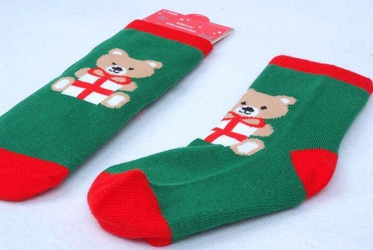Chaussettes de Noël en Coton Moderne pour Bébé, Motif de Dessin Animé, Chaussettes Décontractées pour Bébés Filles et Enfants