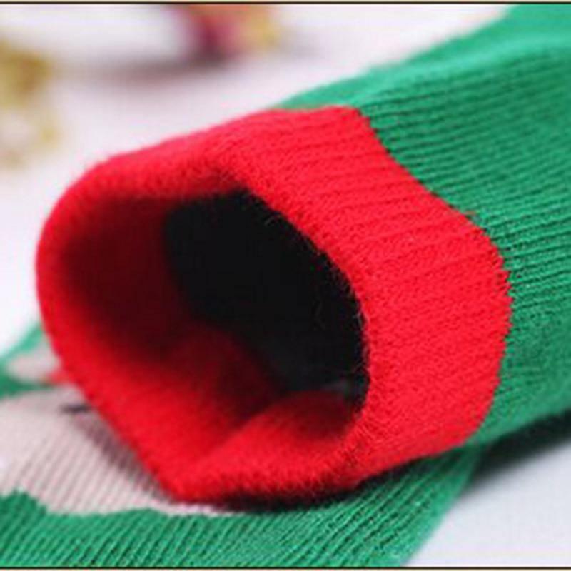 Chaussettes de Noël en Coton Moderne pour Bébé, Motif de Dessin Animé, Chaussettes Décontractées pour Bébés Filles et Enfants