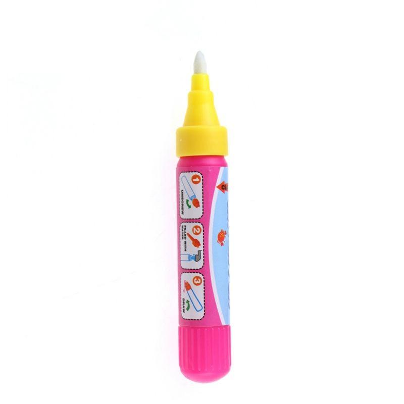 Nouvelle Carte Magique de Gribouillage à l'Eau pour Enfants Apprendre les Nombres/Couleurs/Formes en Anglais 8/10 Pcs avec 1 Stylo à Eau Jouet de Coloriage