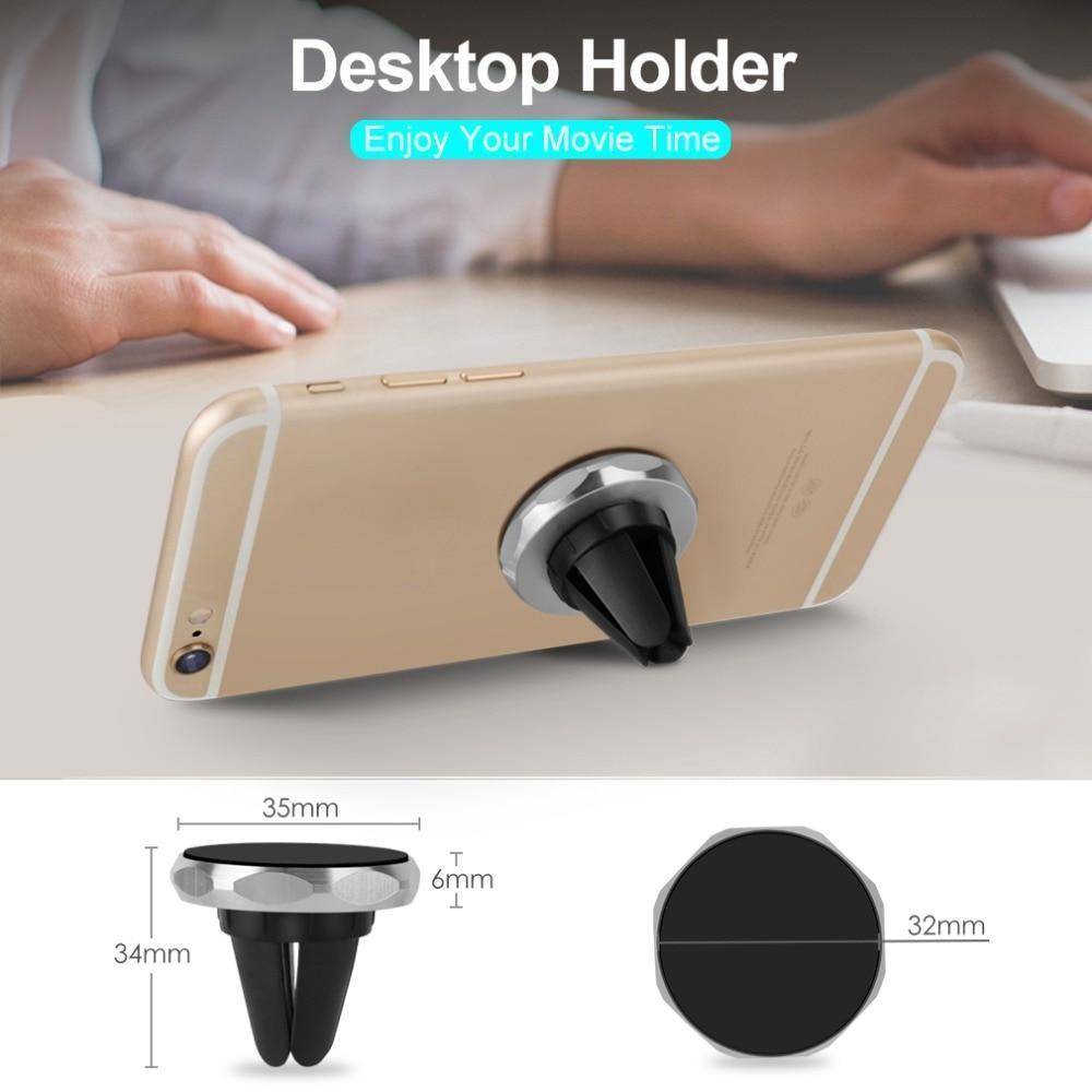 Support De Téléphone Magnétique De Voiture Rotatif À 360 Degrés Support De Téléphone De Voiture Support Magnétique Pour Téléphone De Voiture