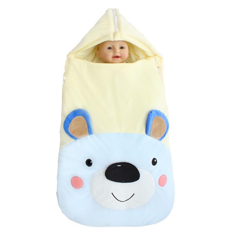 Gigoteuse nouveau-né Sac de couchage bébé Chancelière Nid d'ange Couverture d'emmaillotage Couverture enveloppante pour bébé