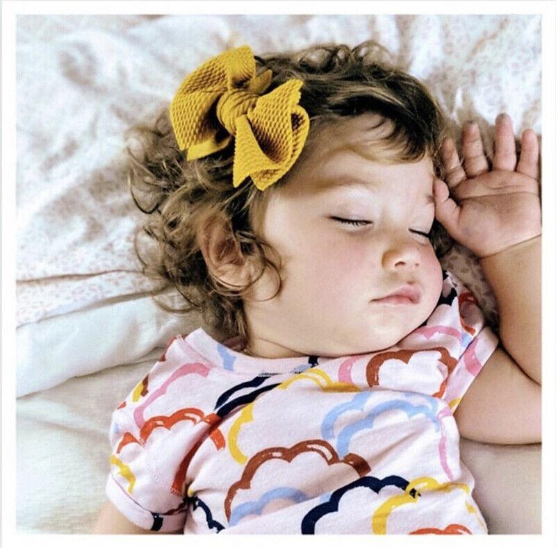 Pince à nœud moderne faite à la main pour accessoires de cheveux de bébé fille, barrettes à nœud pour tout-petages